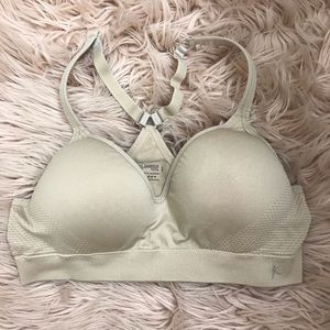 Nude sports bra